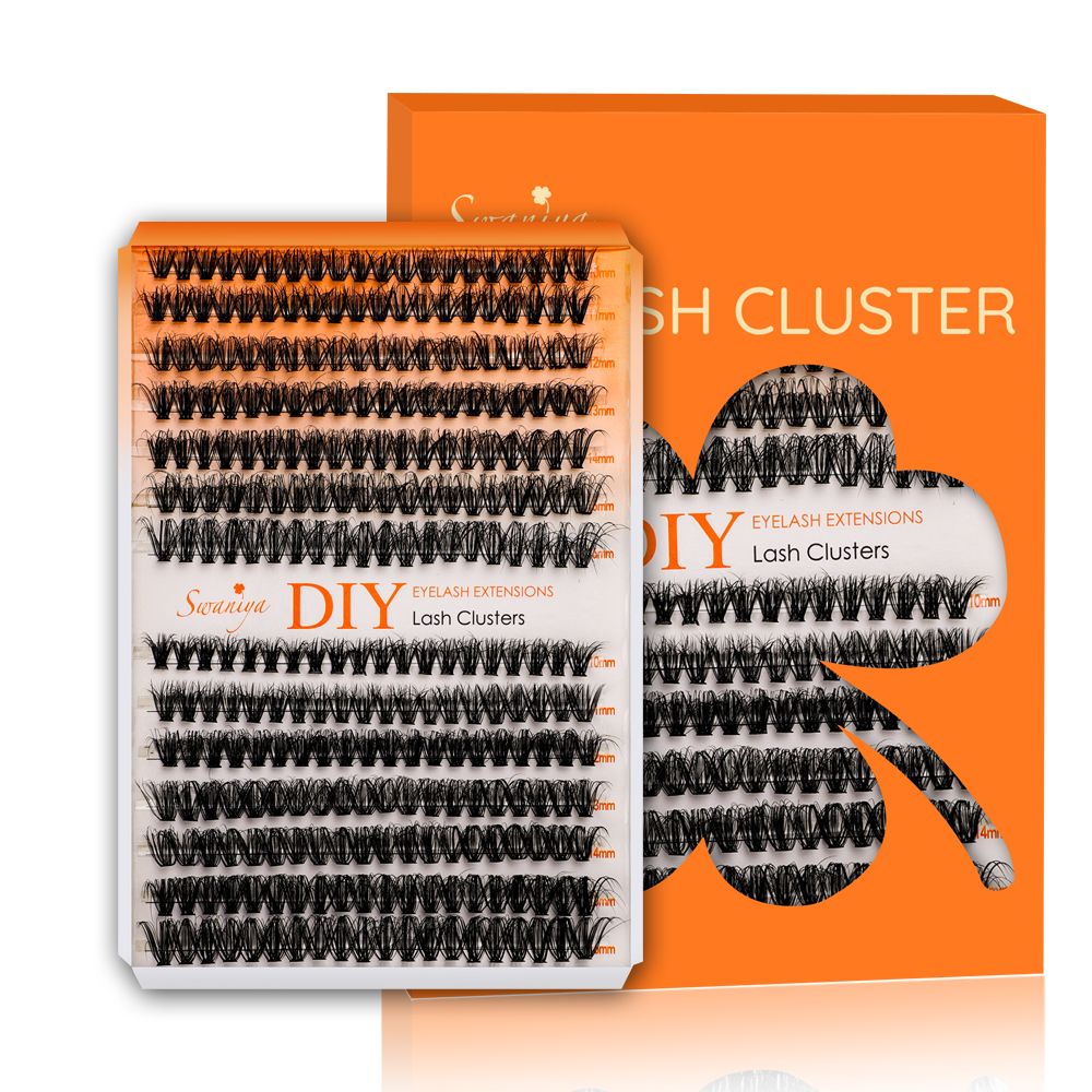 DIY -Cluster -Wimpernverlängerungen