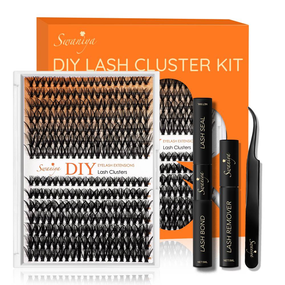 DIY Wimpernverlängerungen Cluster